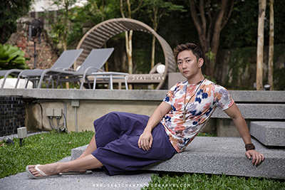 Men's fashion portrait photography in Singapore