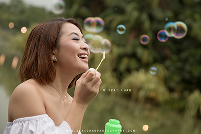 Bubble Themed Photoshoot - Marjorie Lining