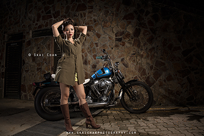 High-End Outdoor Motorcycle Themed Photoshoot - Boon Hui