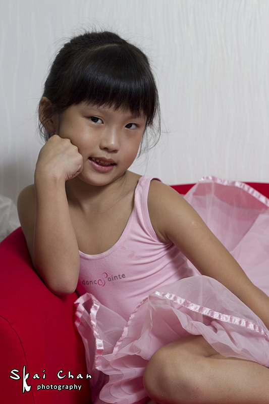 Indoor children photoshoot with Dchane at Joyous Nails Seng Kang