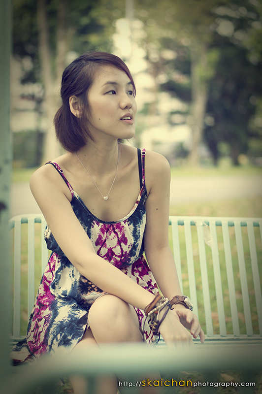 Lifestyle portrait photoshoot with Constance Huang at Bishan Ang Mo Kio Park