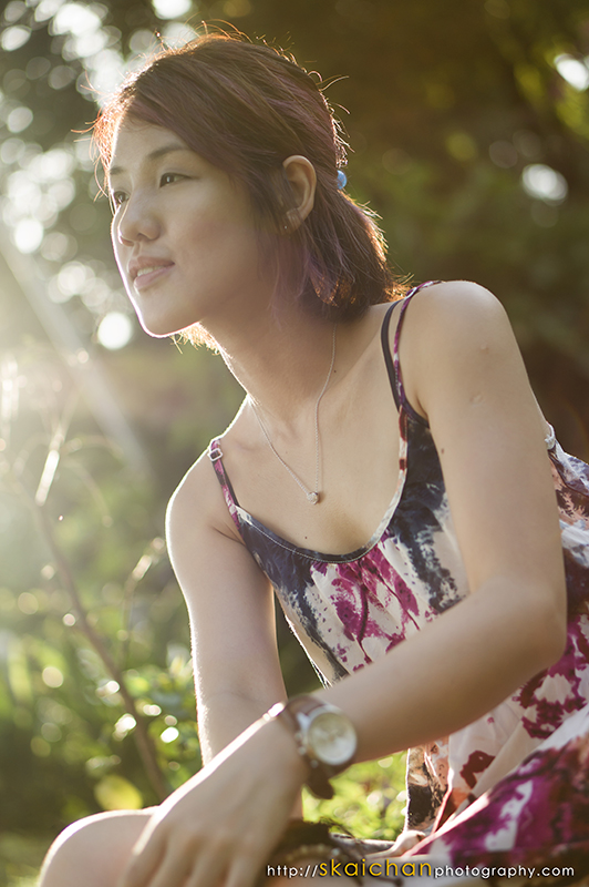 Lifestyle portrait photoshoot with Constance Huang at Bishan Ang Mo Kio Park