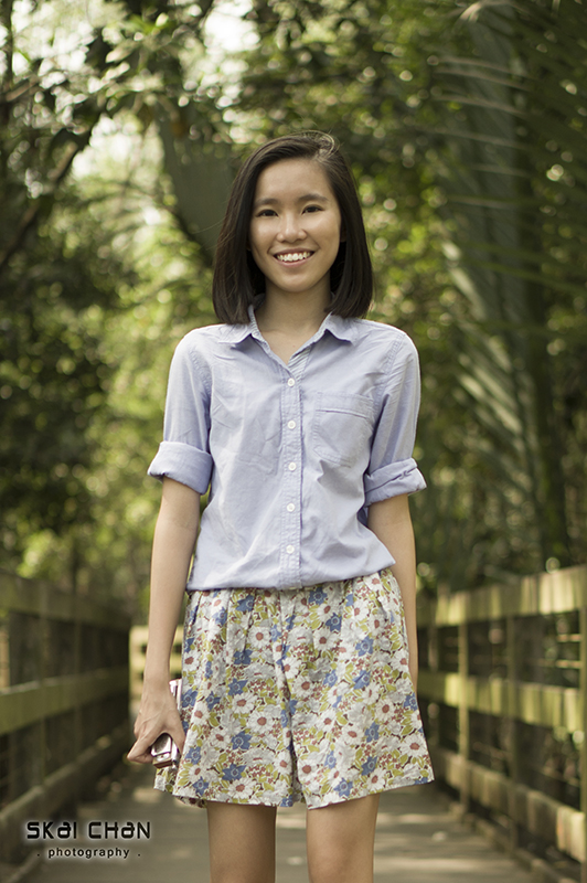 Editorial harmonica photoshoot with Vanessa Toh at Pasir Ris Park
