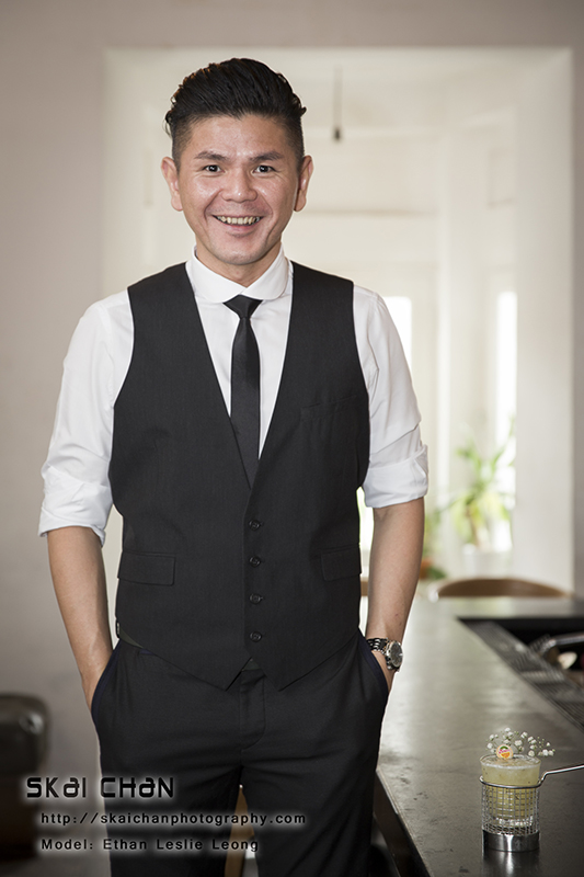 Corporate portrait photoshoot with Ethan Leslie Leong at Maison Ikkoku