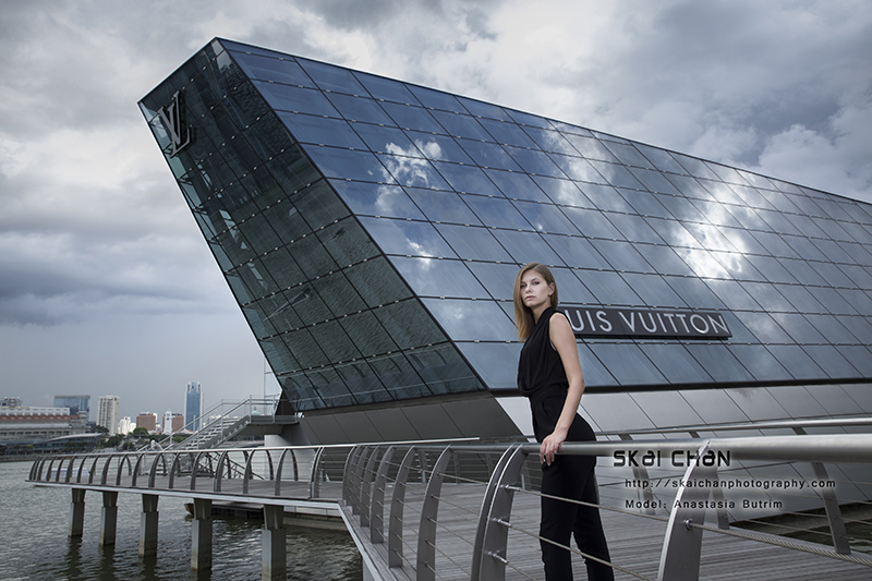 High end fashion photoshoot with Anastasia Butrim at Marina Bay Sands High end fashion photoshoot with Anastasia Butrim at Marina Bay Sands