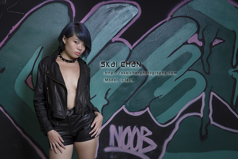 Glamour photoshoot with Kat at abandoned place