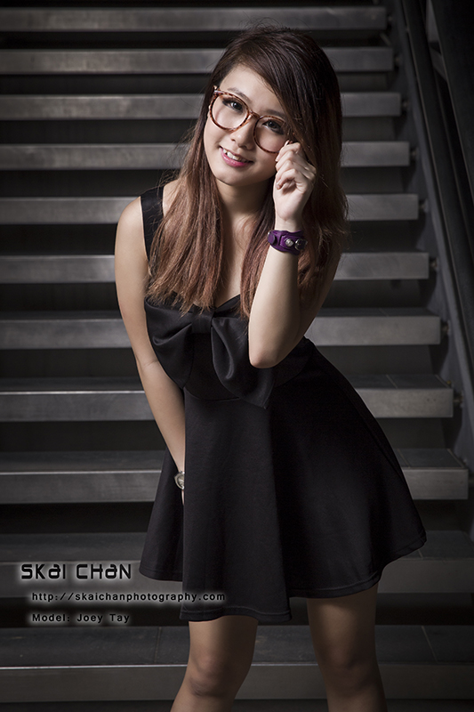 Fashion photoshoot session with Joey Tay at Marina Barrage