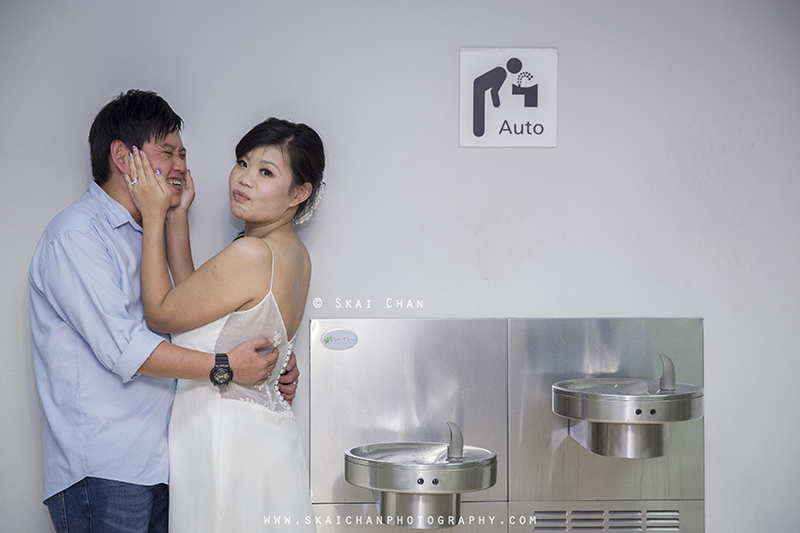 Pre-Wedding photoshoot with Terry & Lynwen at Changi Airport