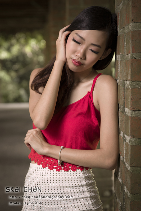 Fashion photoshoot with April at Botanic Gardens