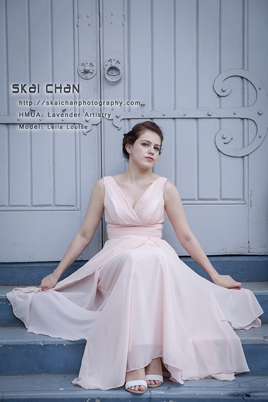 Fashion photoshoot with Lei Louise at St Joseph's Church