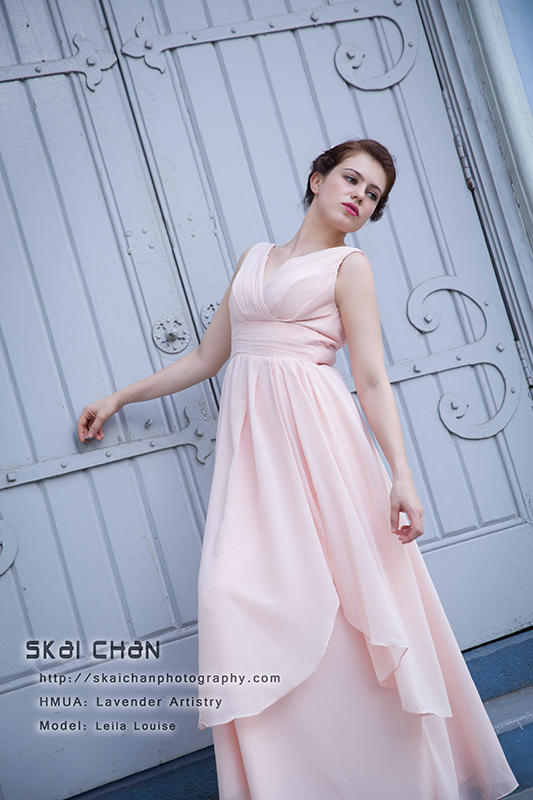 Fashion photoshoot with Lei Louise at St Joseph's Church