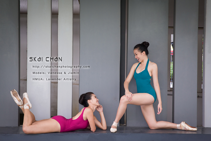 Street dance photoshoot with Huirong & Tan Jiamin