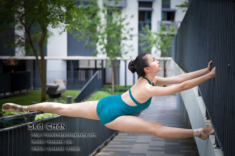 Creative dance photoshoot with Huirong at Pinnacle @ Duxton Skypark