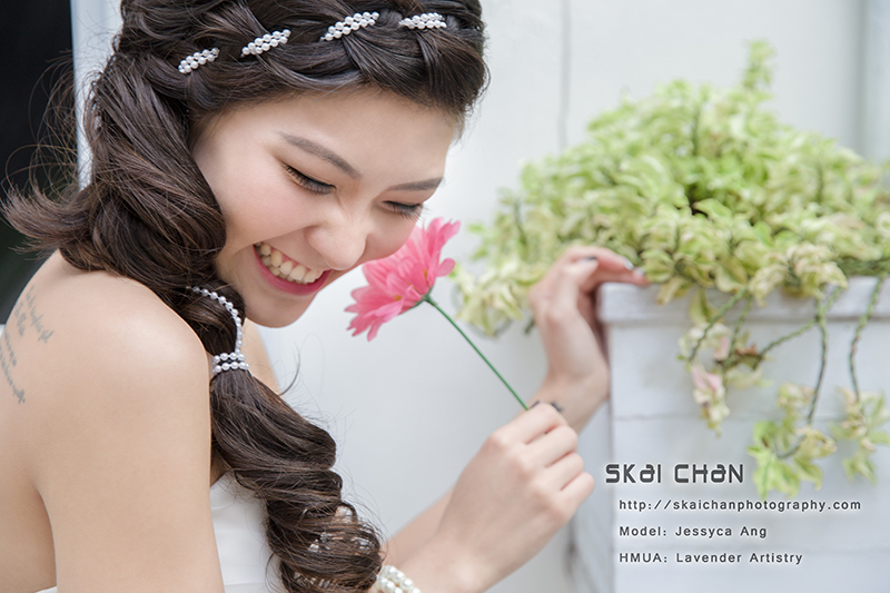 Bridal / Wedding photoshoot with Jessyca at Hortpark