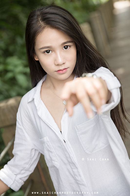 Outdoor fashion photoshoot with Joanne at West Coast Park