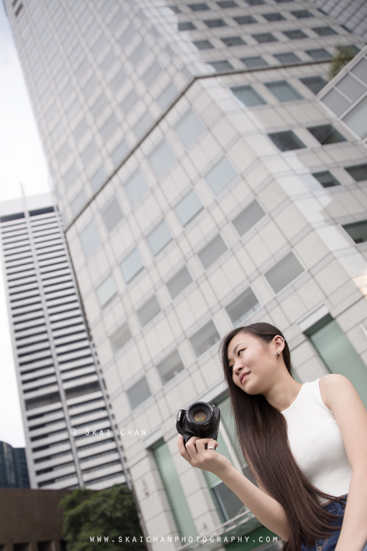 Lifestyle portrait photoshoot with AX at Boat Quay