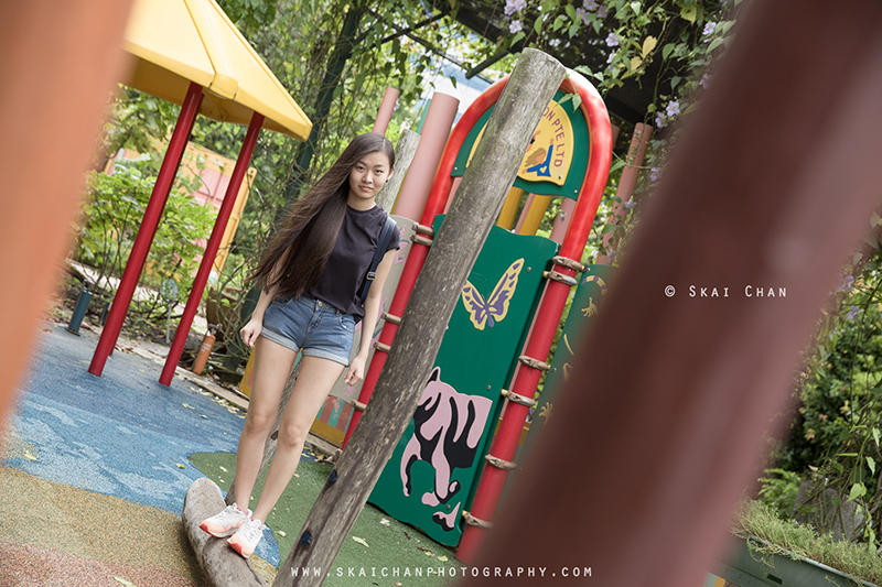 Hiking portrait photoshoot with AX at HortPark (Southern Ridges)