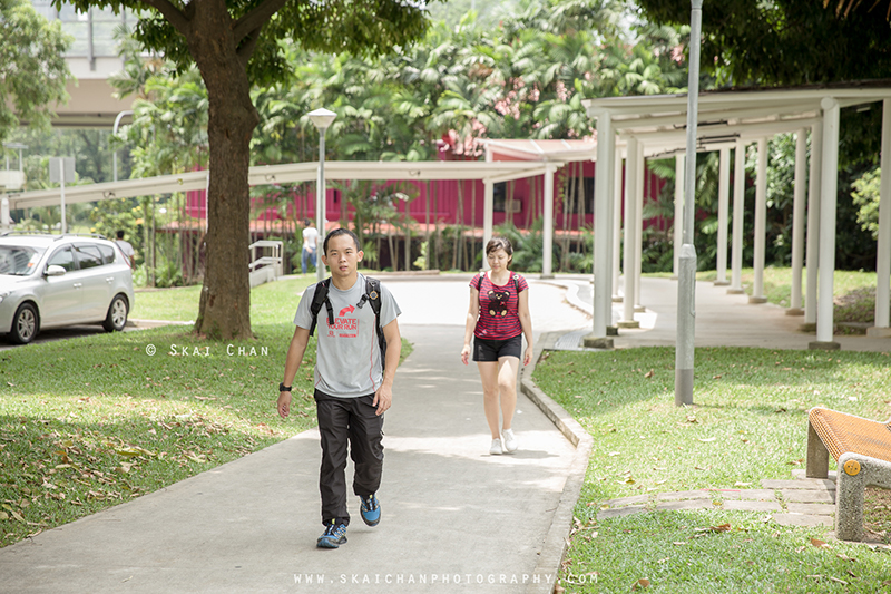 Friends' hiking photoshoot with Yonghao, Huiting, Jiayu & Julia at Mount Faber (Southern Ridges)