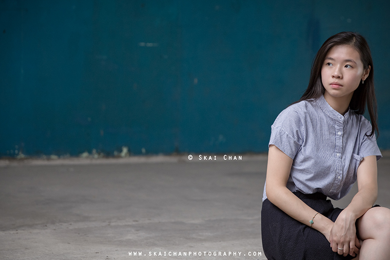 Lifestyle portrait photoshoot with Emilia Yoyo Ngai at Tanjong Pagar Railway Station
