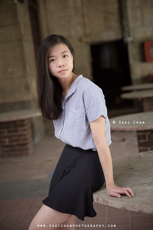 Lifestyle portrait photoshoot with Emilia Yoyo Ngai at Tanjong Pagar Railway Station