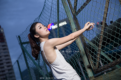 Outdoor High-End Fashion Photoshoot - Angela Ni @ LePark, People's Park Complex