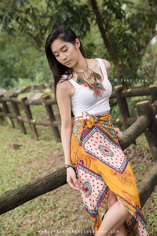 Fashion portrait photoshoot with Sirachar Ong at Little Guilin