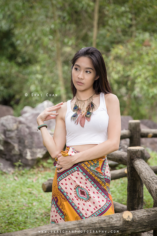 Fashion portrait photoshoot with Sirachar Ong at Little Guilin