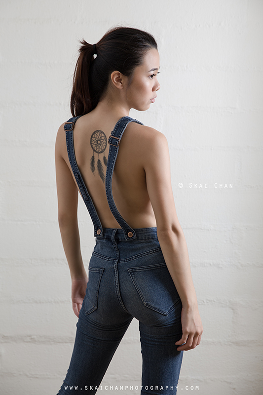 Glamour portrait photoshoot with Cheryl Alicia Chua at Dakota Crescent (indoor)