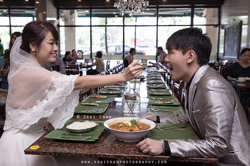 Themed Pre-wedding photoshoot with Huiting & Shengyang at Banana Leaf Apolo (Race Course Road) Themed Pre-wedding photoshoot with Huiting & Shengyang at Banana Leaf Apolo (Race Course Road)