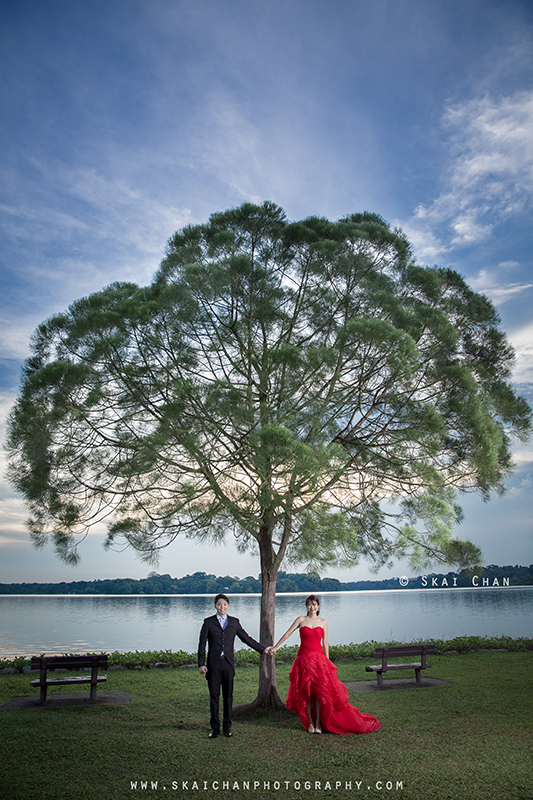 Pre-wedding photoshoot with Huiting & Shengyang at Upper Seletar Reservoir Pre-wedding photoshoot with Huiting & Shengyang at Upper Seletar Reservoir