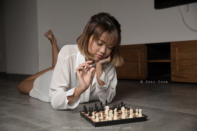 Lifestyle portrait photoshoot with Charis Tan at Sunsetopia (Sunset Way)