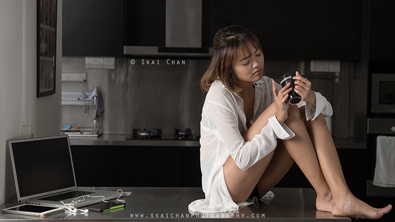 Lifestyle portrait photoshoot with Charis Tan at Sunsetopia (Sunset Way)