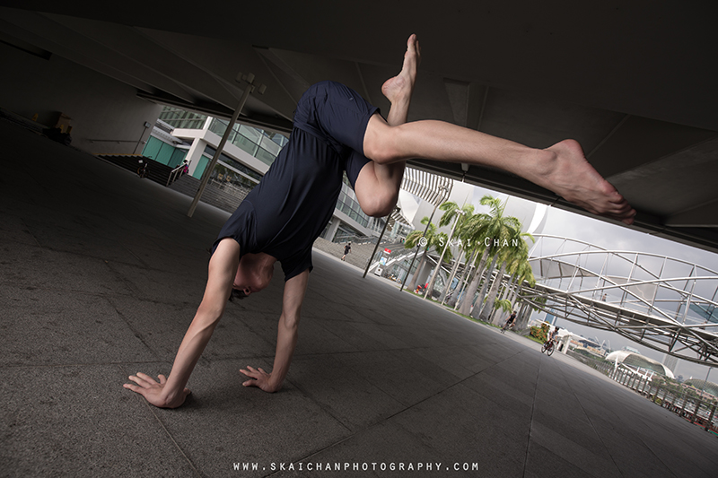 Outdoor Yoga portrait photoshoot with Bai Jia Wang at Marina Bay Sands Outdoor Yoga portrait photoshoot with Bai Jia Wang at Marina Bay Sands