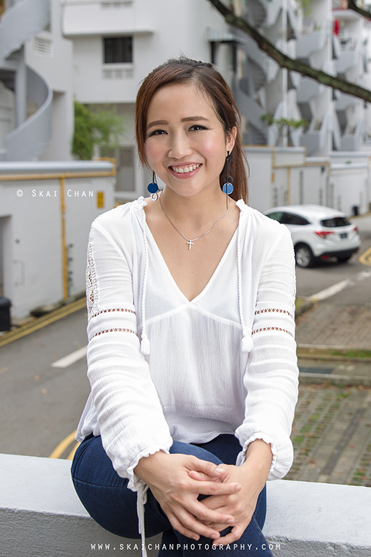 Lifestyle portrait photoshoot with Ivy Tan at Tiong Bahru
