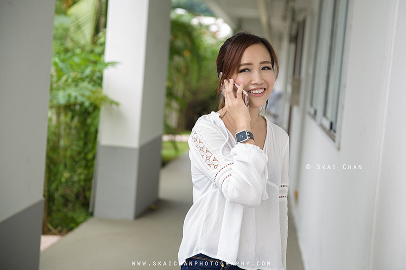 Lifestyle portrait photoshoot with Ivy Tan at Tiong Bahru
