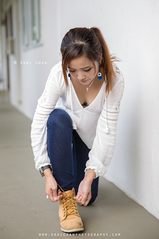 Lifestyle portrait photoshoot with Ivy Tan at Tiong Bahru