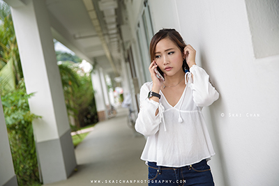 Outdoor High-End Lifestyle Photoshoot - Ivy Tan @ Tiong Bahru