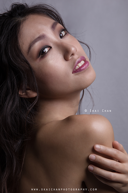 beauty shoot with model beauty shoot with model