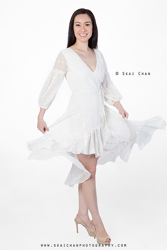 Commercial fashion catalogue photoshoot with Priscilla Tang for Singapore Fashion Runway at Enabling Village