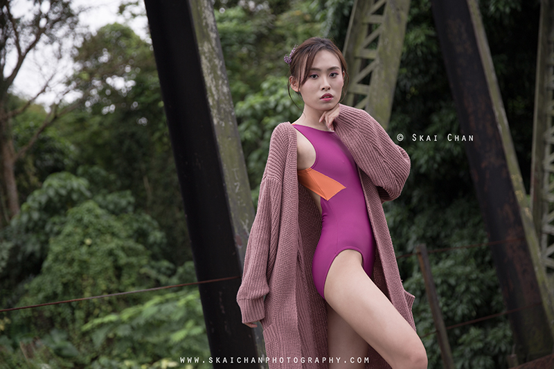 Outdoor dance photoshoot with Teo Shu Ying at Railway bridge near The Rail Mall