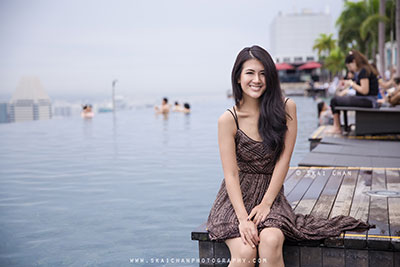 Indoor & Outdoor Casual Lifestyle Photoshoot - Havanah Zandrea @ Marina Bay Sands (MBS) Hotel