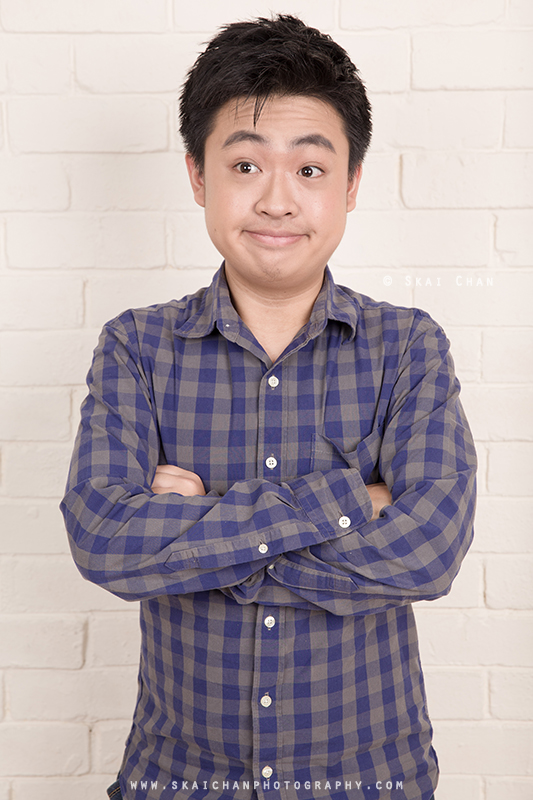 Modelling portfolio photoshoot with Yongquan at Mountbatten Vocational School