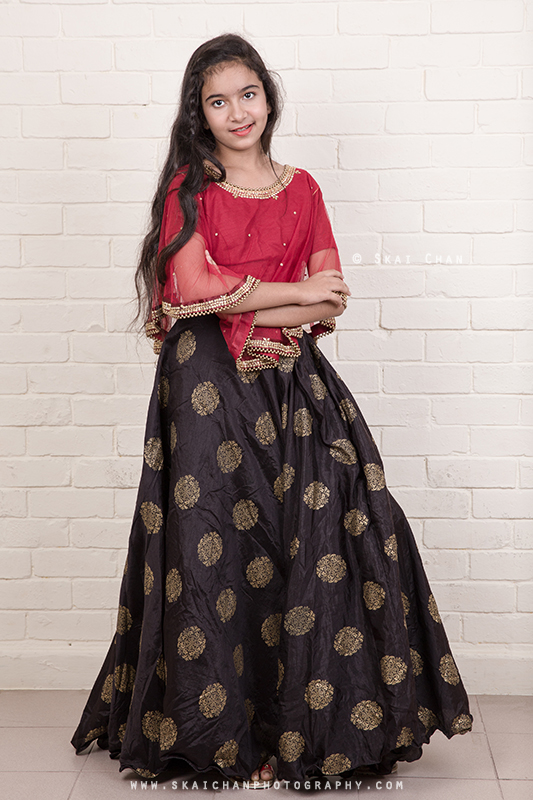Modelling portfolio photoshoot with Saamiya at Mountbatten Vocational School