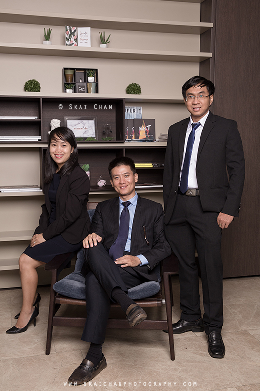 Corporate business group photoshoot with Infunde Development at Corals at Keppel Bay