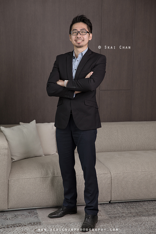 Corporate portrait photoshoot with Infunde Development at Corals at Keppel Bay