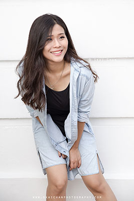 Outdoor High-End Fashion Photoshoot - Esther Pai Min Li @ Old Parliament Lane & Boat Quay