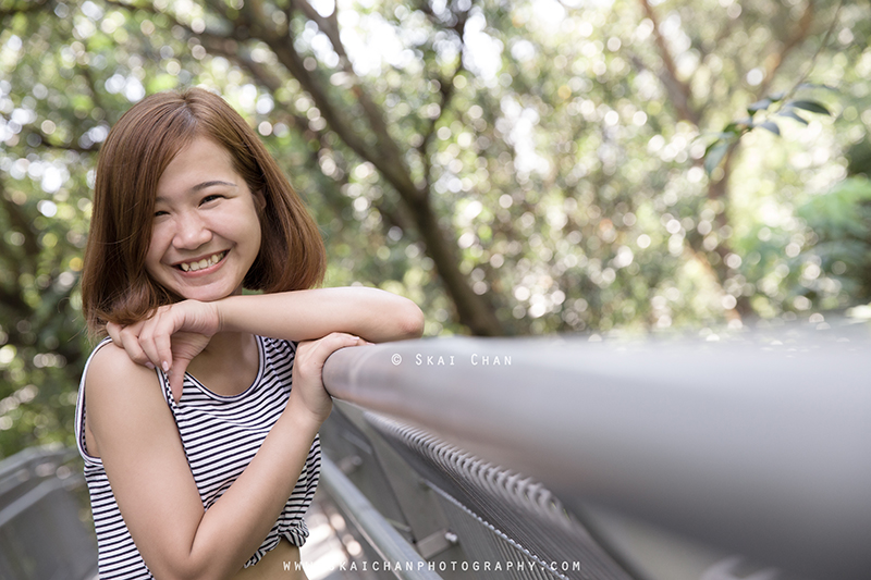 Hiking portrait photoshoot with Amber Nguyen Trang at Forest Walk (Southern Ridges)