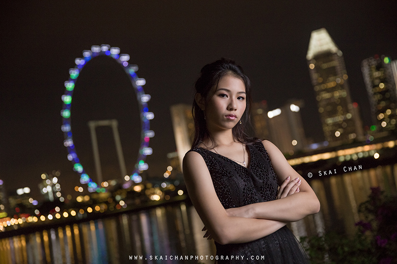 Night violin portrait photoshoot with Ha Eun at Gardens by the Bay East Night violin portrait photoshoot with Ha Eun at Gardens by the Bay East