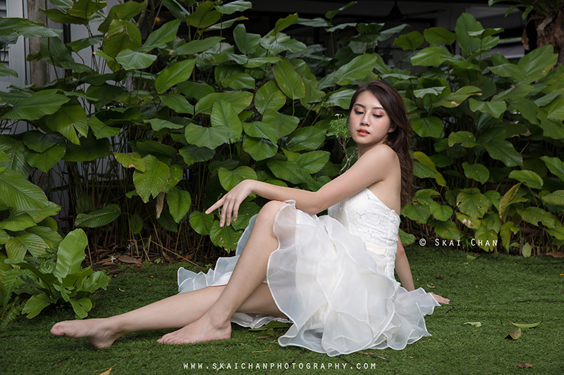 Bridal / Wedding photoshoot with Hilary at Gillman Barracks