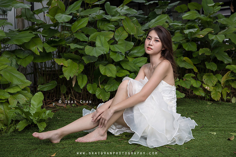 Bridal / Wedding photoshoot with Hilary at Gillman Barracks